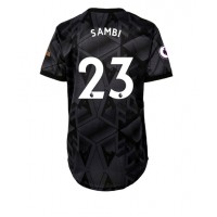 Arsenal Albert Sambi Lokonga #23 Fotballklær Bortedrakt Dame 2022-23 Kortermet
